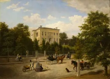 A Street in Saint Louis by Henry Lewis,