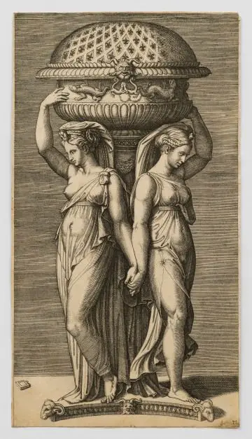 A Censer by Marcantonio Raimondi