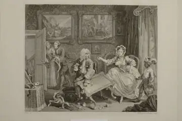 A Harlot’s Progress: Plate 2 by William Hogarth, English