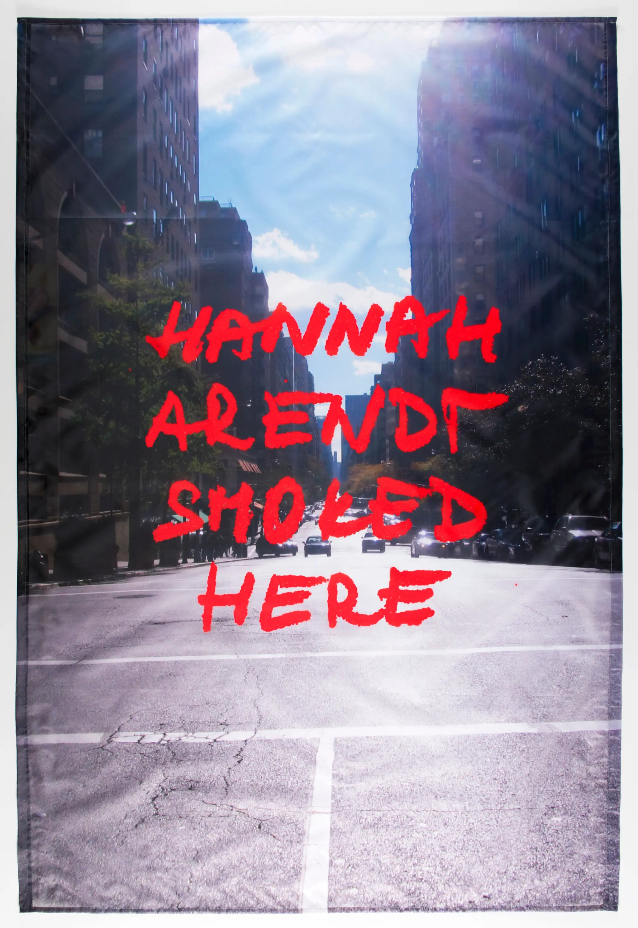 “Hannah Arendt Smoked Here” from Smoking Emigrants by Renata Stih, German