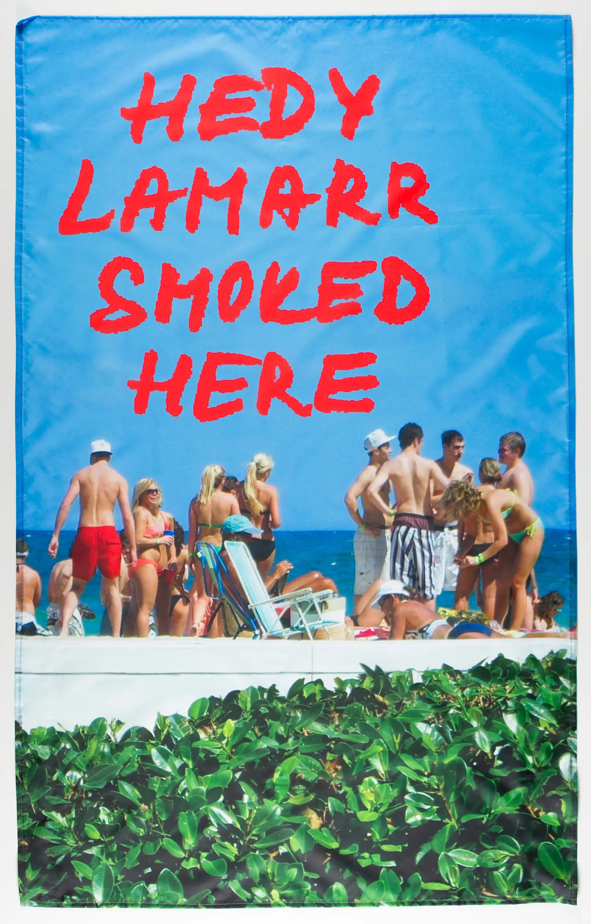 “Hedy Lamarr Smoked Here” from Smoking Emigrants by Renata Stih, German