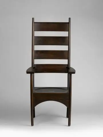 Armchair, for the Men’s Smoking Room, Miss Cranston’s... by Charles Rennie Mackintosh, Scottish