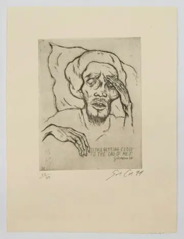 “Is This Getting Close to the End of... by Sue Coe, English (active United States)