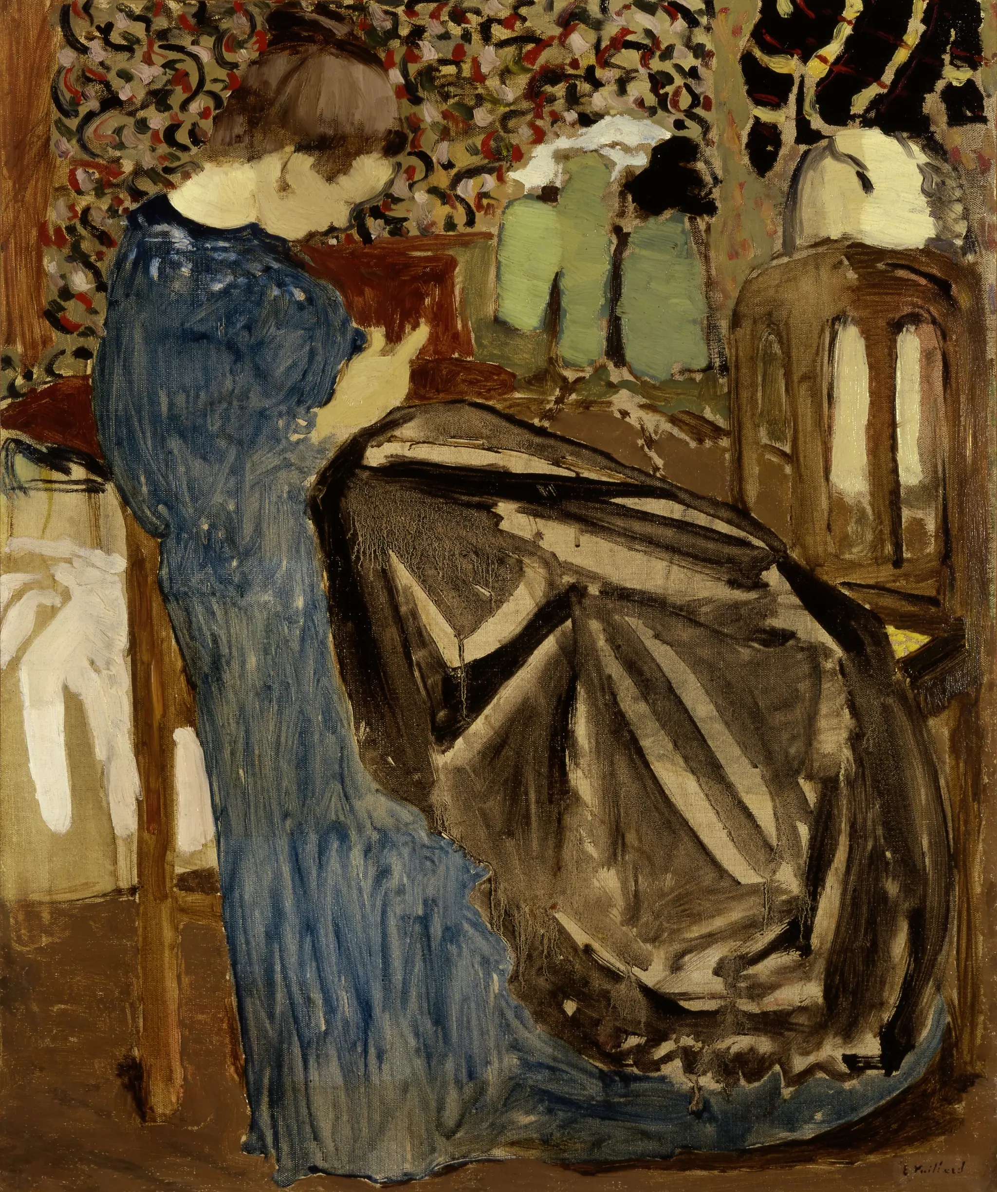 A Seamstress by Édouard Vuillard, French