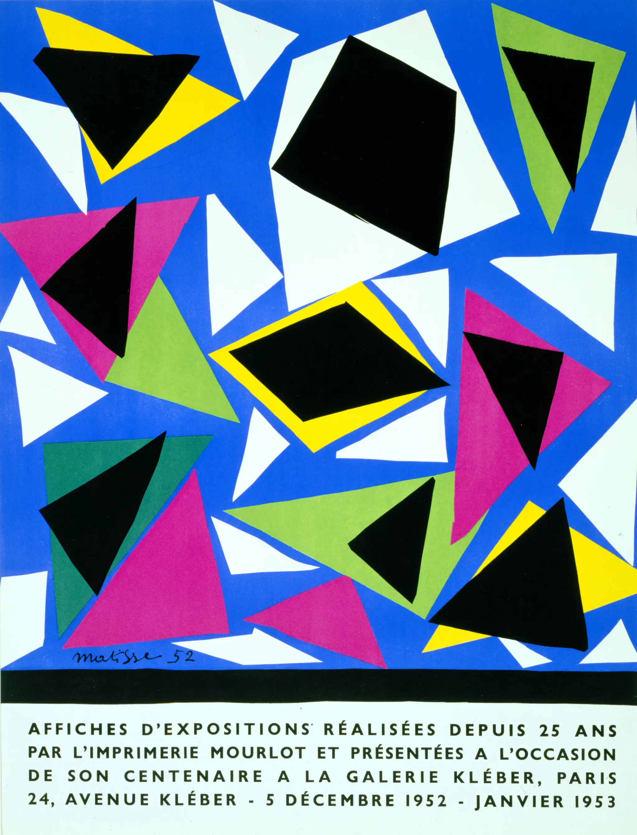 Centenial of the Galerie Kléber by Henri Matisse, French