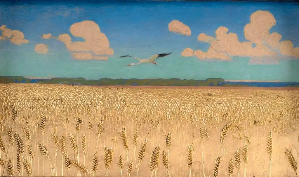 Dansk landskab by Harald Slott-Møller