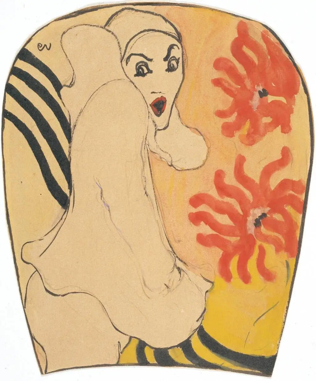 Pierrot by Edouard Vuillard
