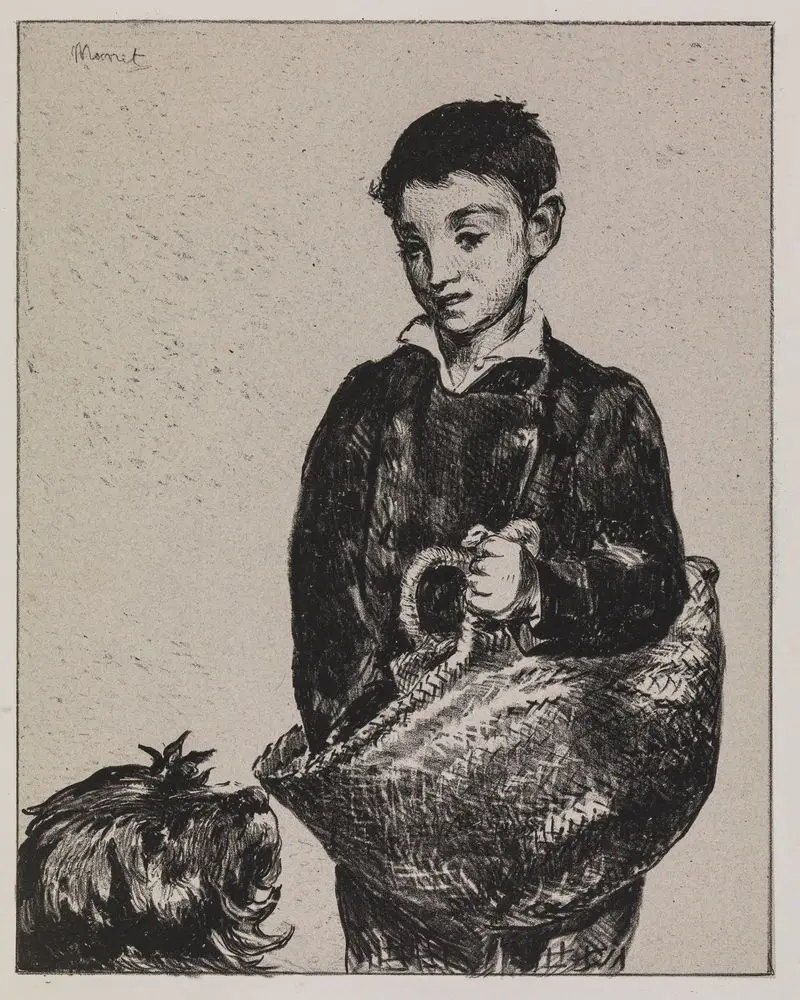 Le gamin by Édouard Manet