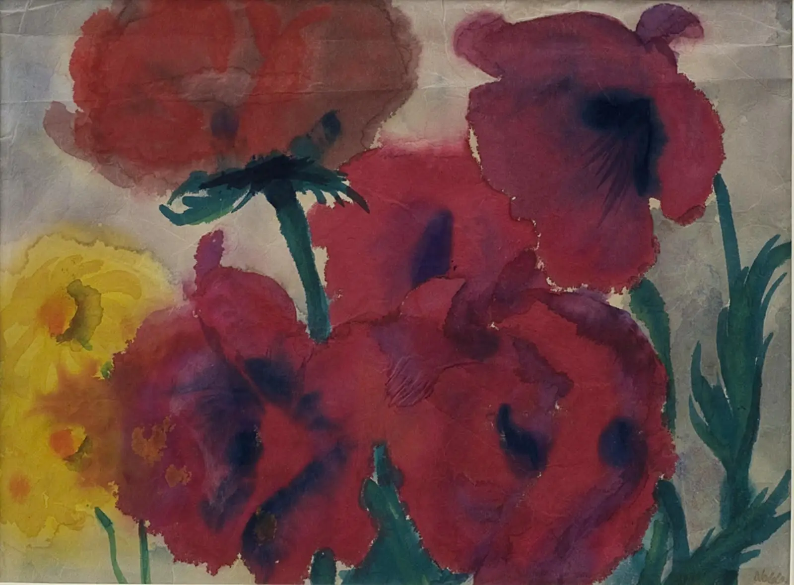 Valmuer by Emil Nolde