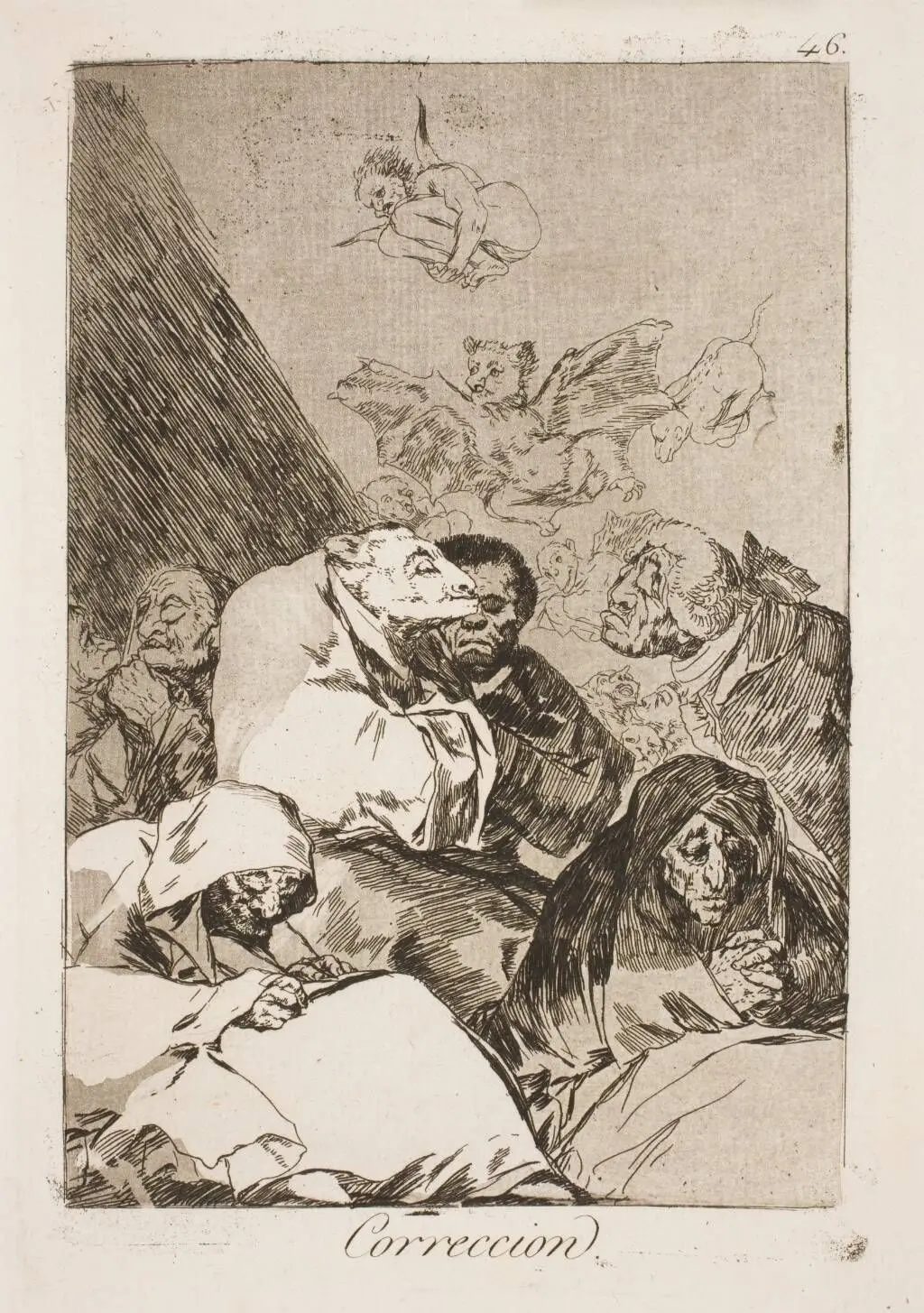 Anger by Francisco de Goya