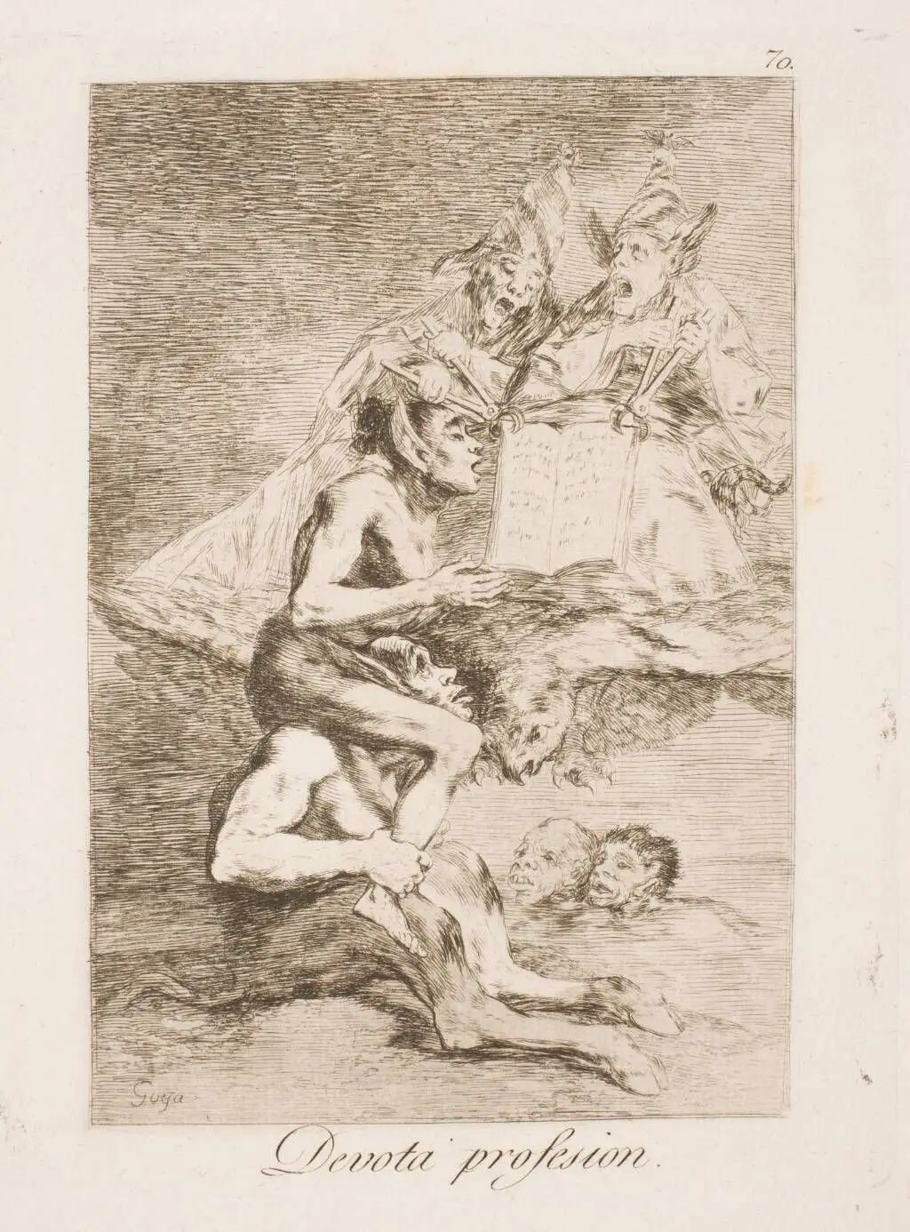 Trosbekendelse by Francisco de Goya