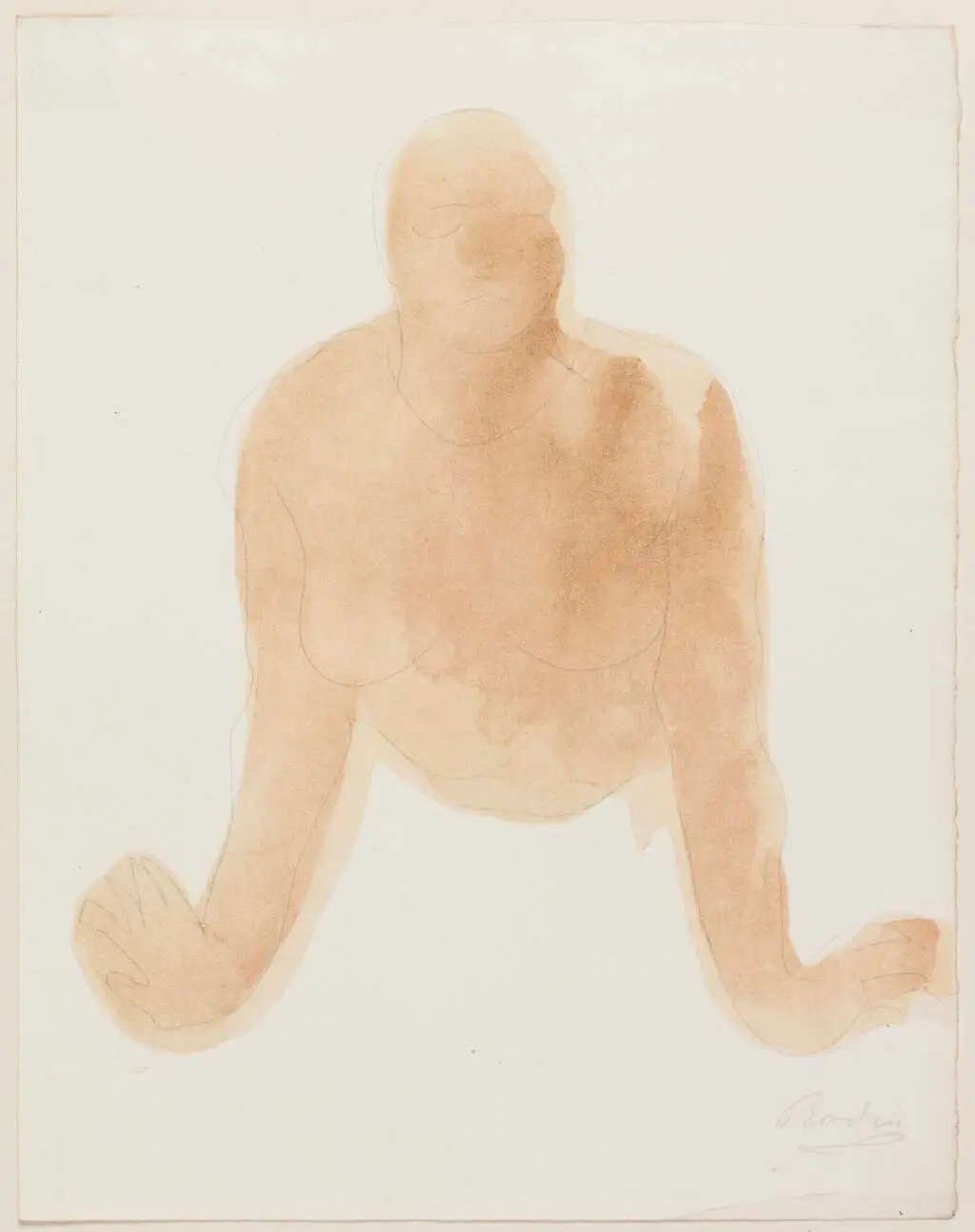 "Et c'est celle-là que j'aime." by Auguste Rodin