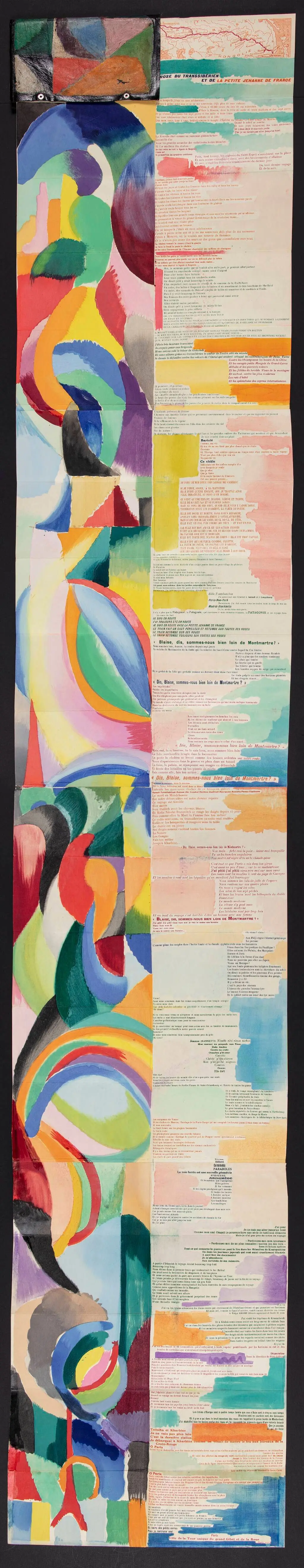 La prose du Transsiberien et de la petite Jehanne de France by Sonia Delaunay Terk