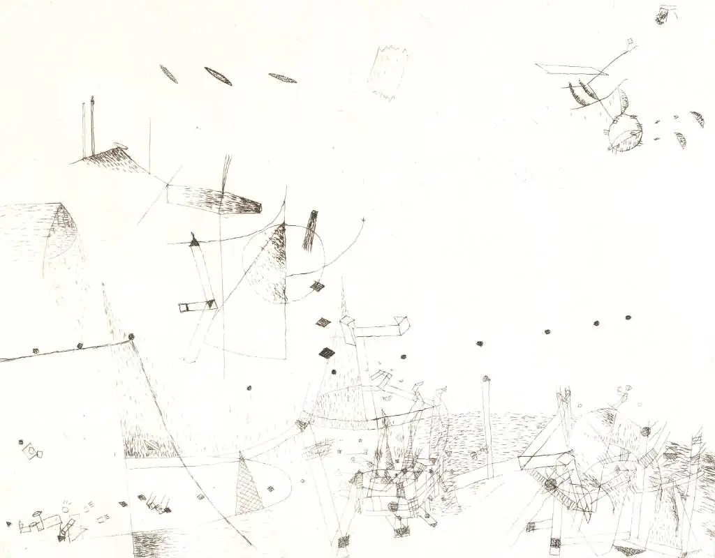 Radering by Hanne Sejrbo Nielsen