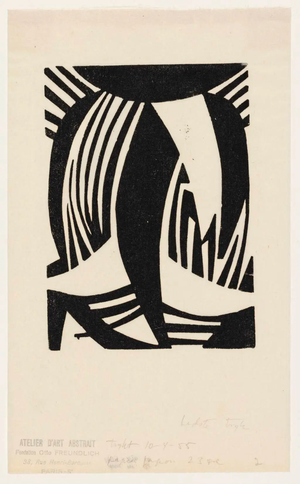 Komposition. "Das Herz" by Freundlich, Otto