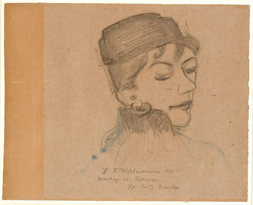 En Kokotte by J.F. Willumsen