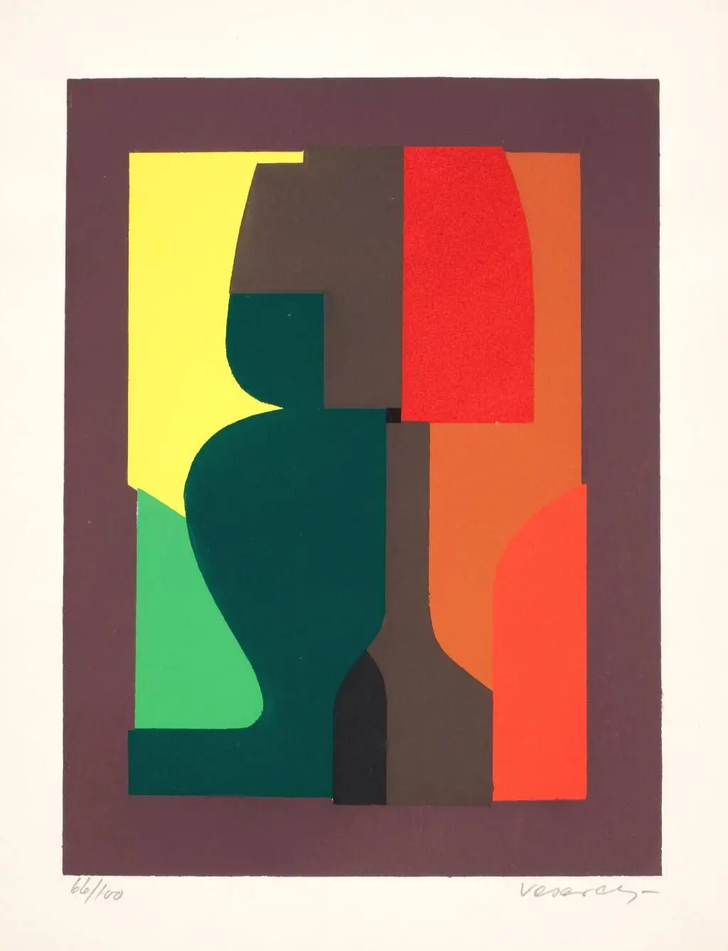 Uden titel (Vasarely) by Victor Vasarely