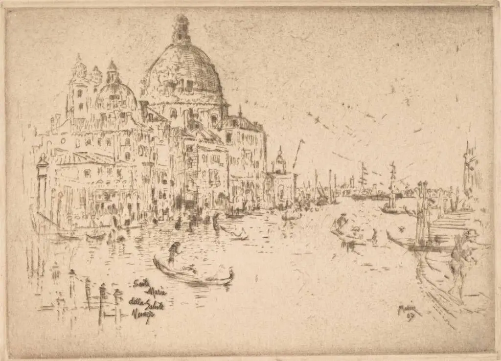 Santa Maria della Salute by John Marin