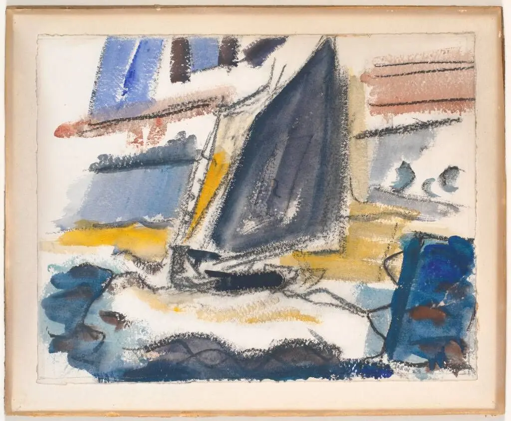 Sailboat by John Marin