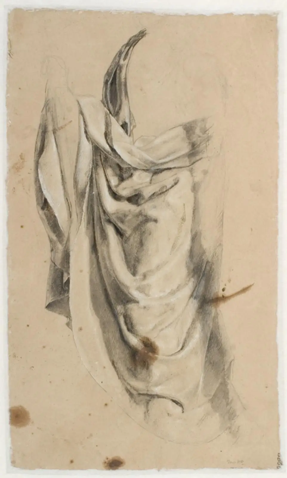 Draperistudie by Dankvart Dreyer
