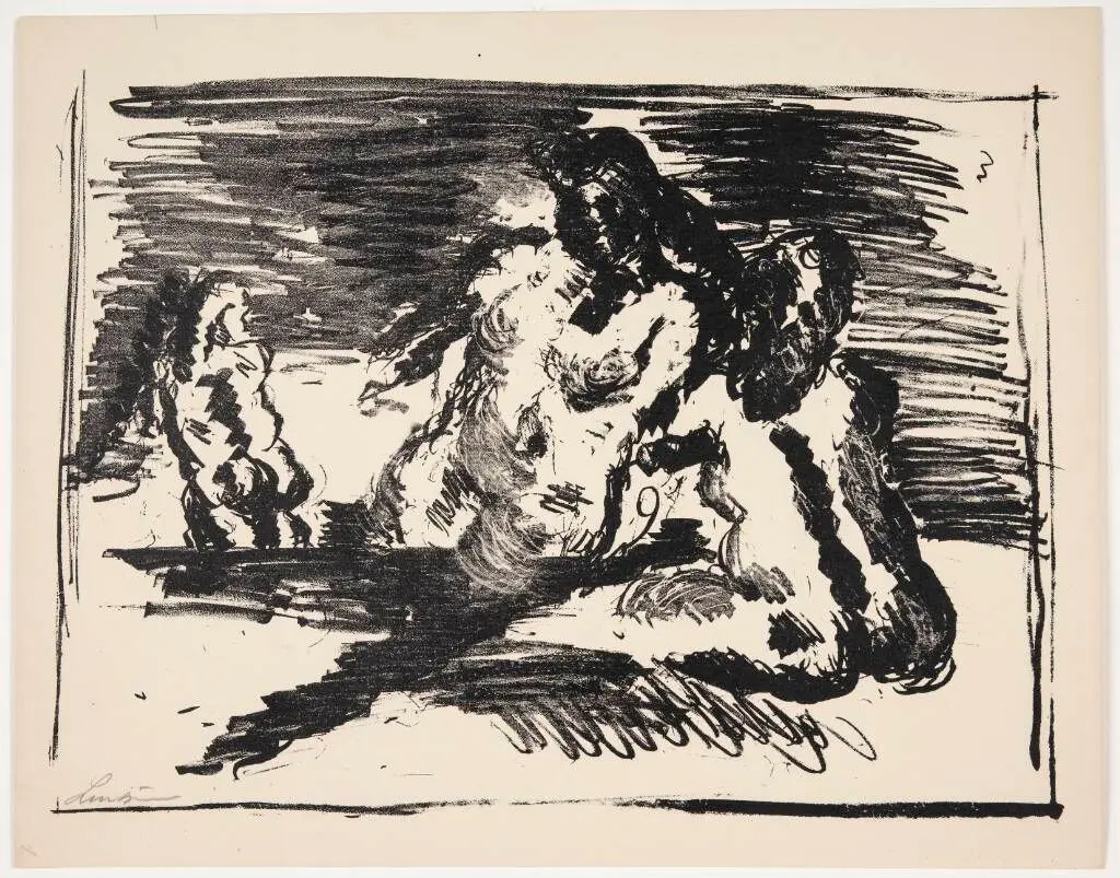 Figurgruppe by Vilhelm Lundstrøm