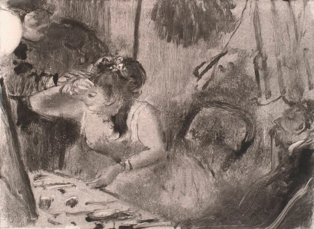 Intimitet by Edgar Degas