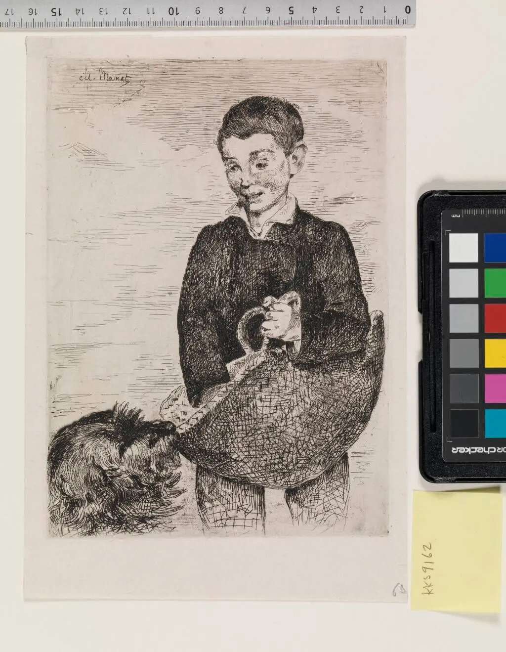 Gadedrengen by Édouard Manet