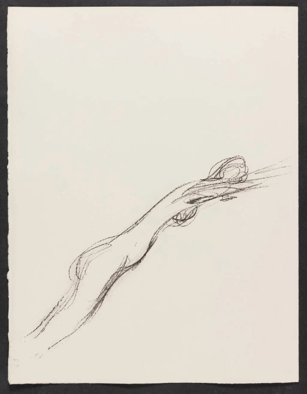 Frontispice til "Paris uden ende" by Alberto Giacometti