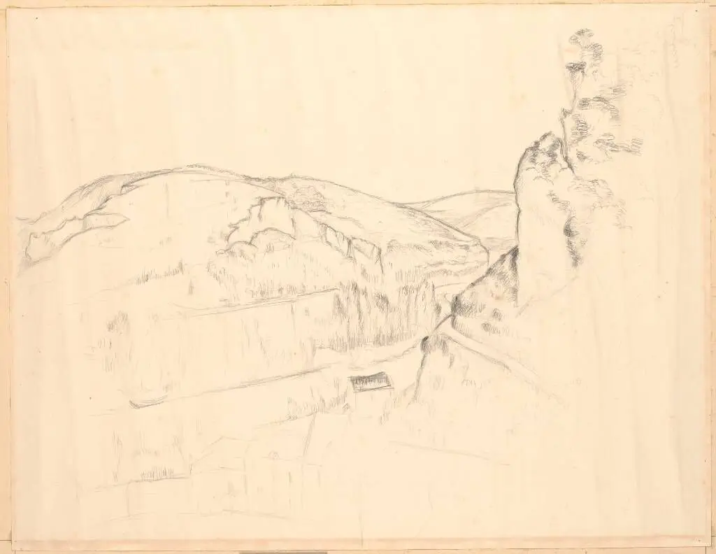 Udsigt over Lotdalen by André Derain
