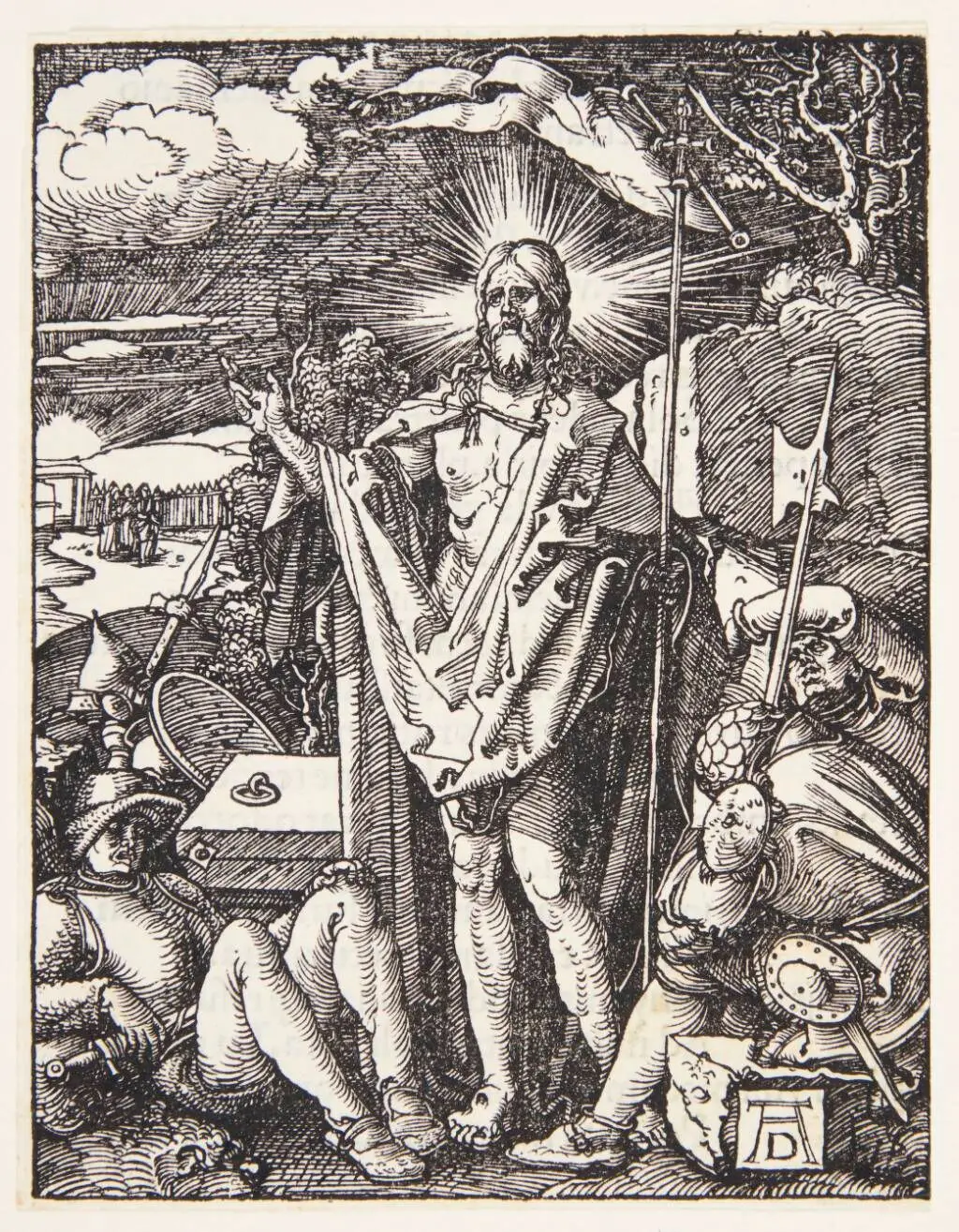 Genopstandelsen by Albrecht Dürer