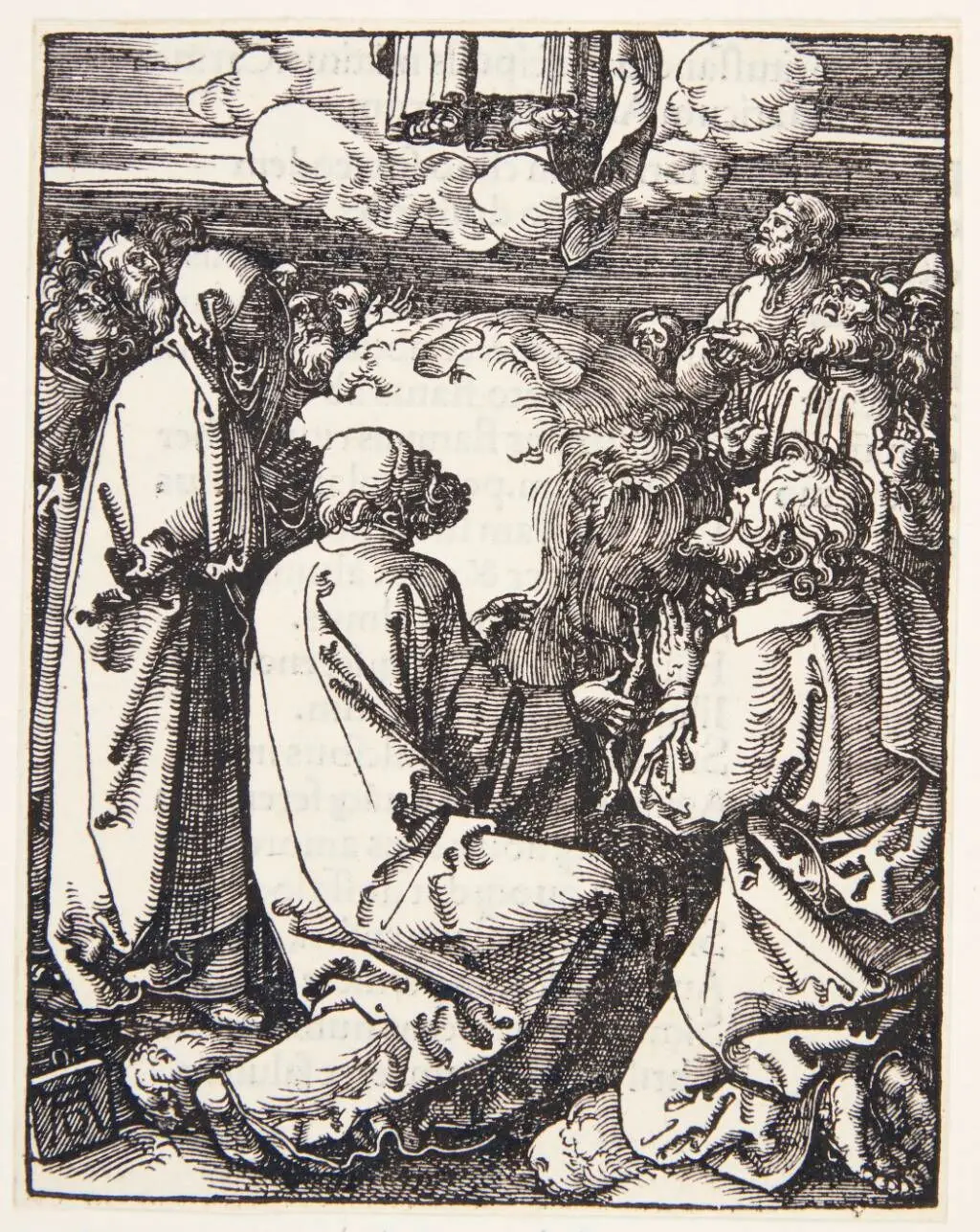 Kristi himmelfart by Albrecht Dürer