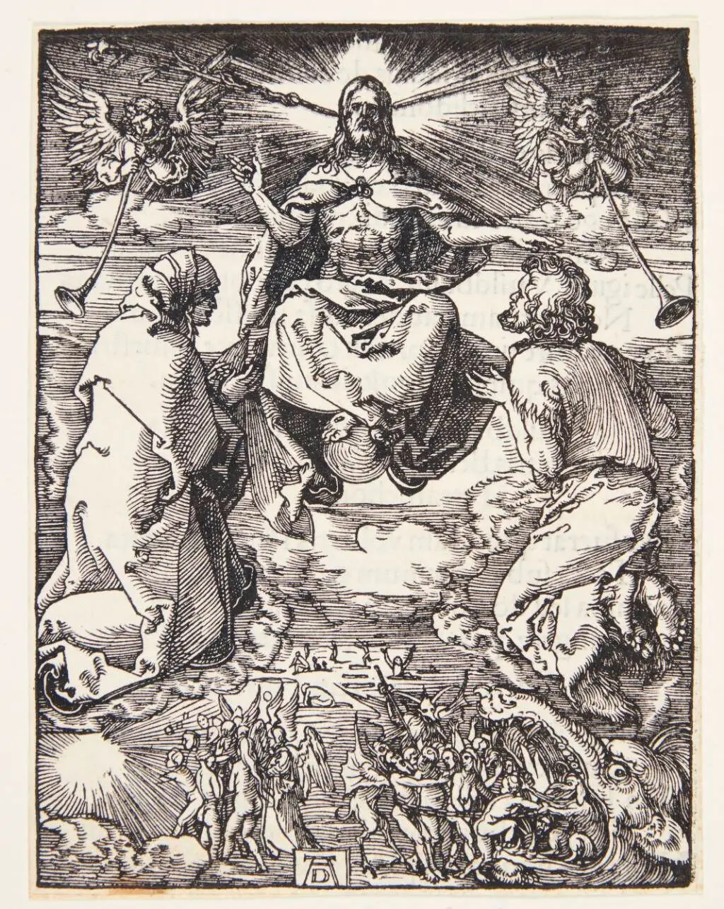 Den yderste dom by Albrecht Dürer