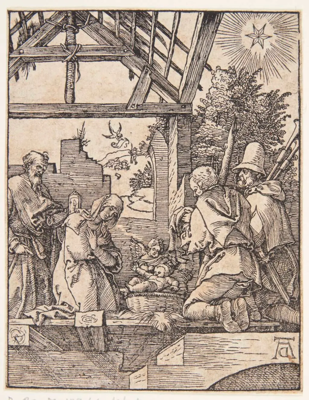 Kristi fødsel by Albrecht Dürer