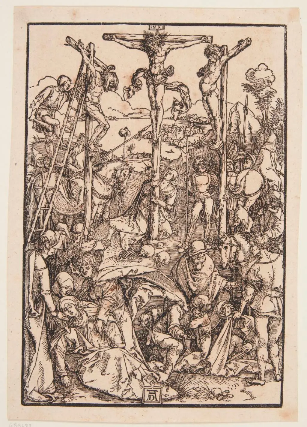 Le calvaire by Albrecht Dürer