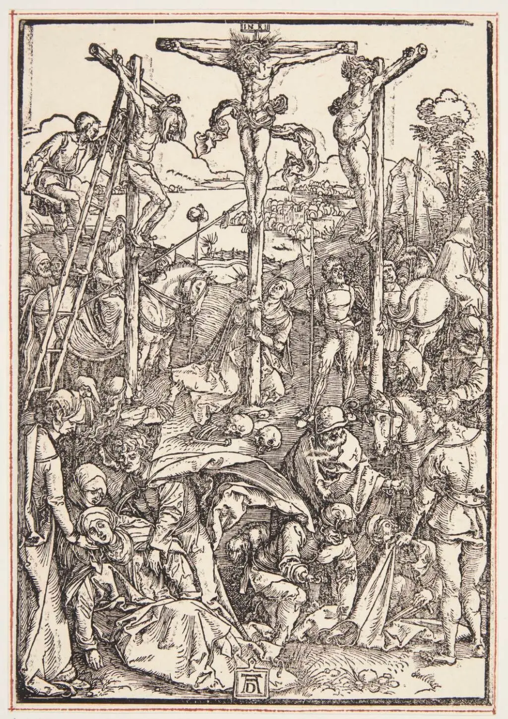 Le calvaire by Albrecht Dürer