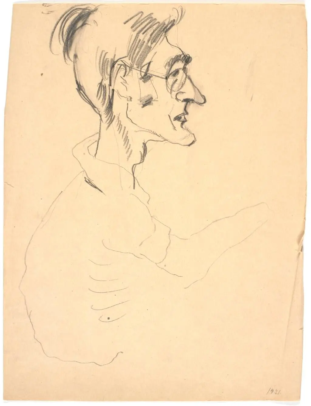 Portræt by Richard Mortensen