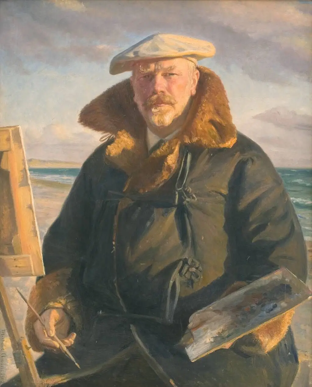 Selvportræt by Michael Ancher