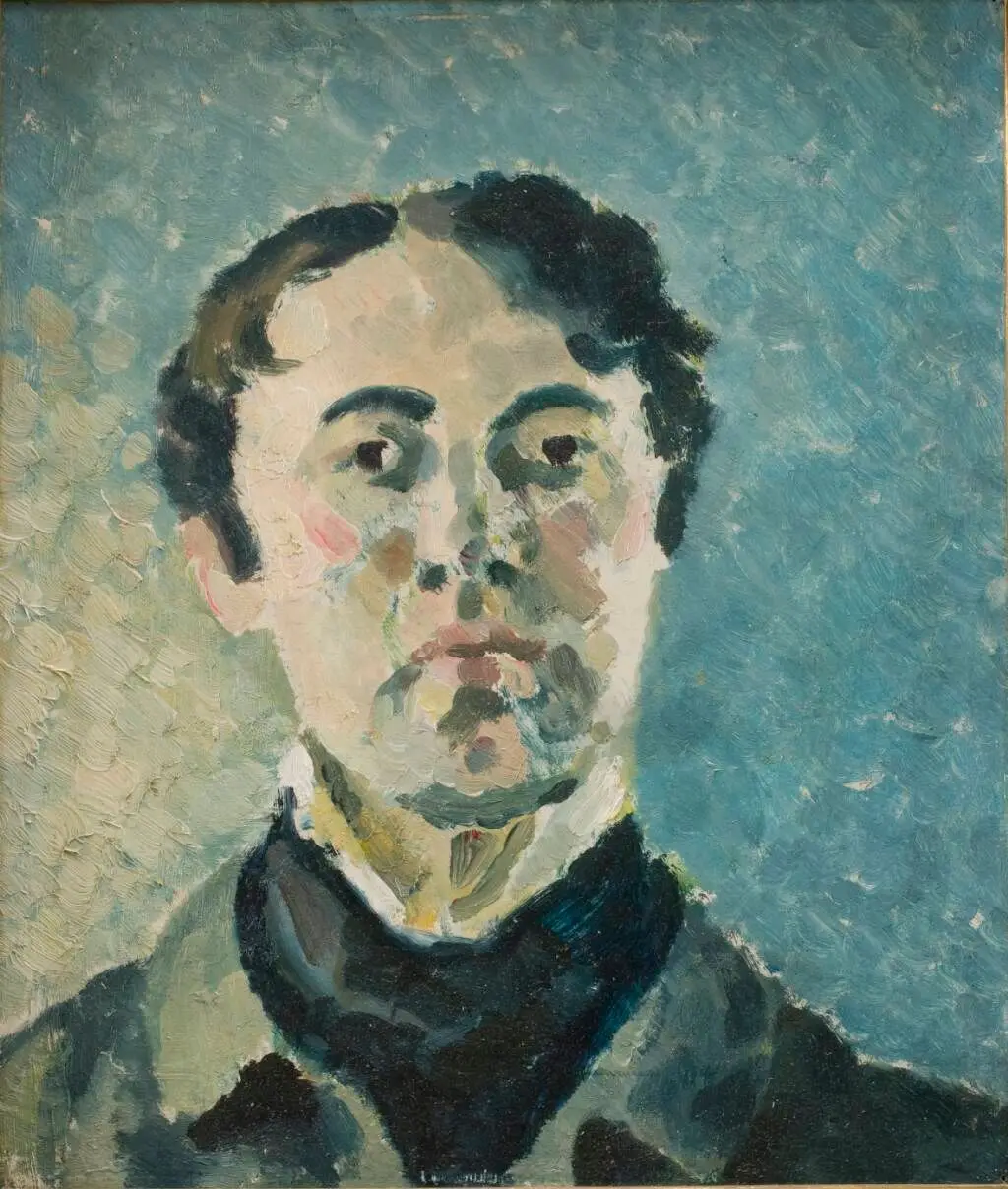 Selvportræt by Harald Giersing