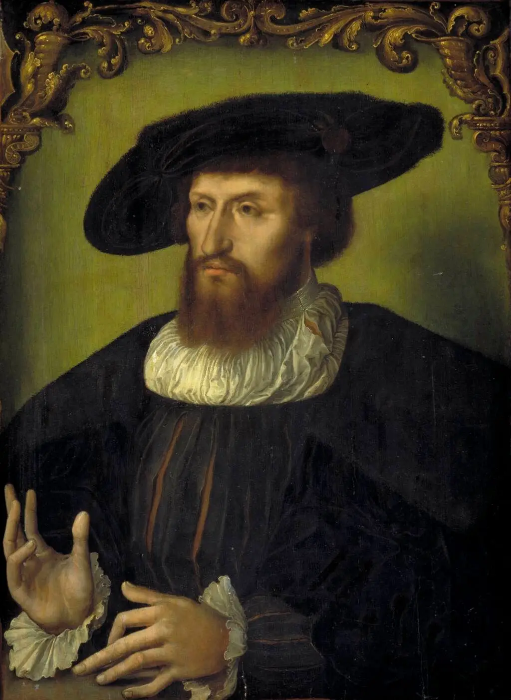 Portræt af kong Christian II (1481-1559) by Ubekendt