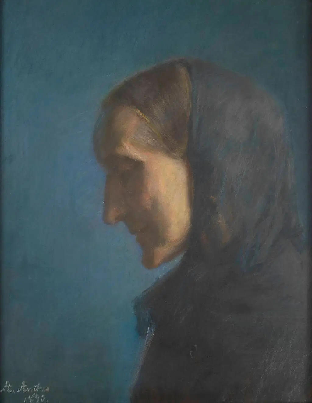Fru Brøndum by Anna Ancher