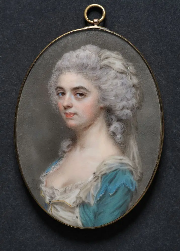 Dameportræt by John Smart