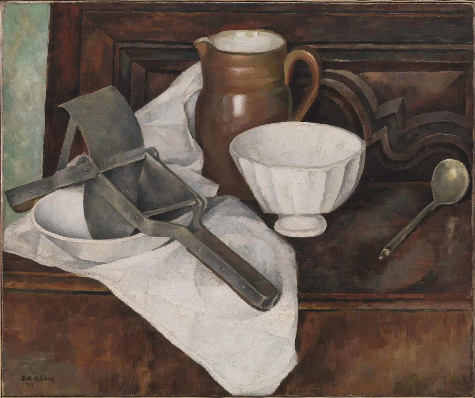 Nature morte by Diego Maria Rivera