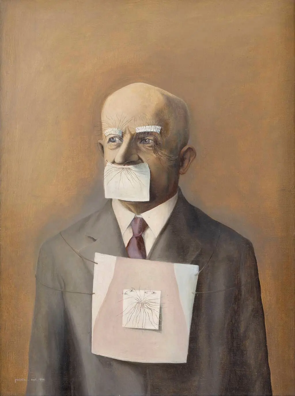 Sensibelt portræt by Wilhelm Freddie