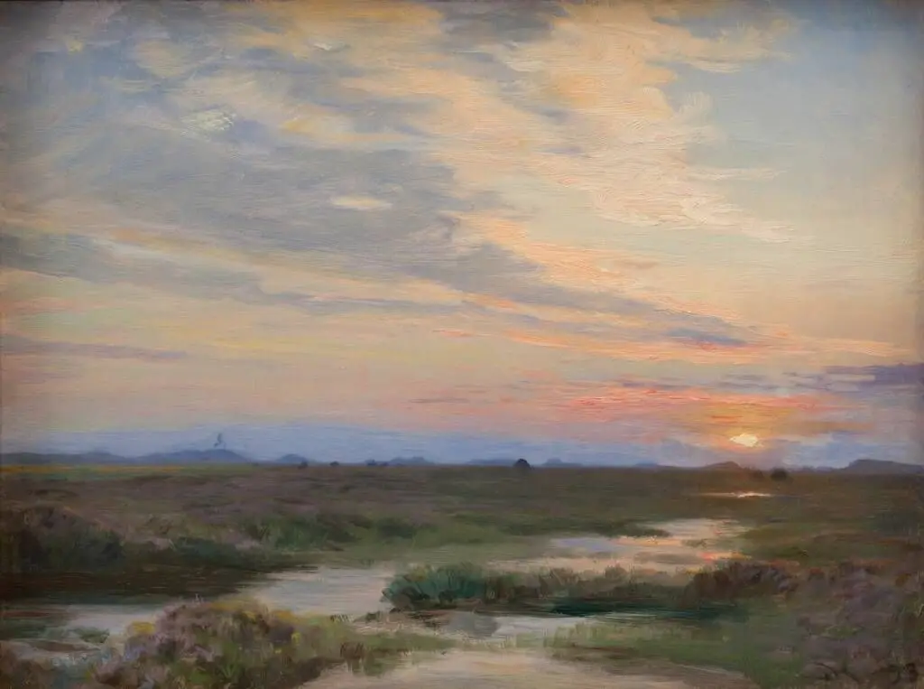 Aftenstemning fra Skagen by P.S. Krøyer