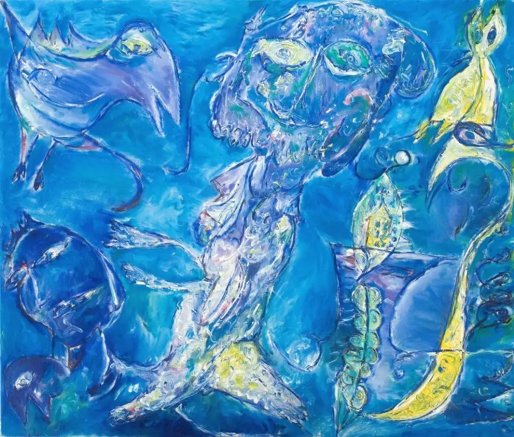 Stående figur by Carl-Henning Pedersen