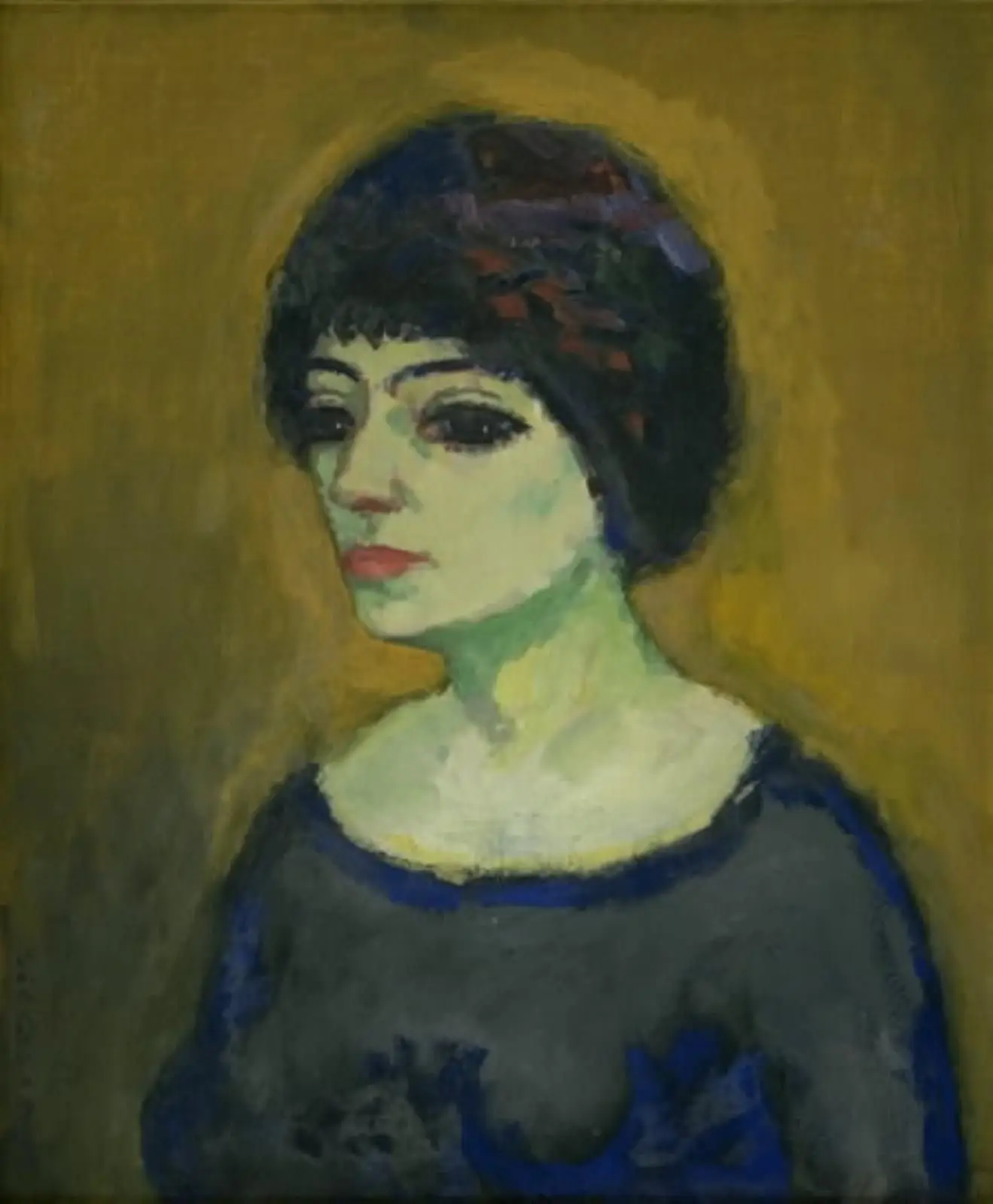 Dameportræt by Kees van Dongen