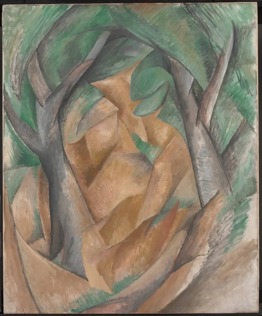 Træerne by Georges Braque
