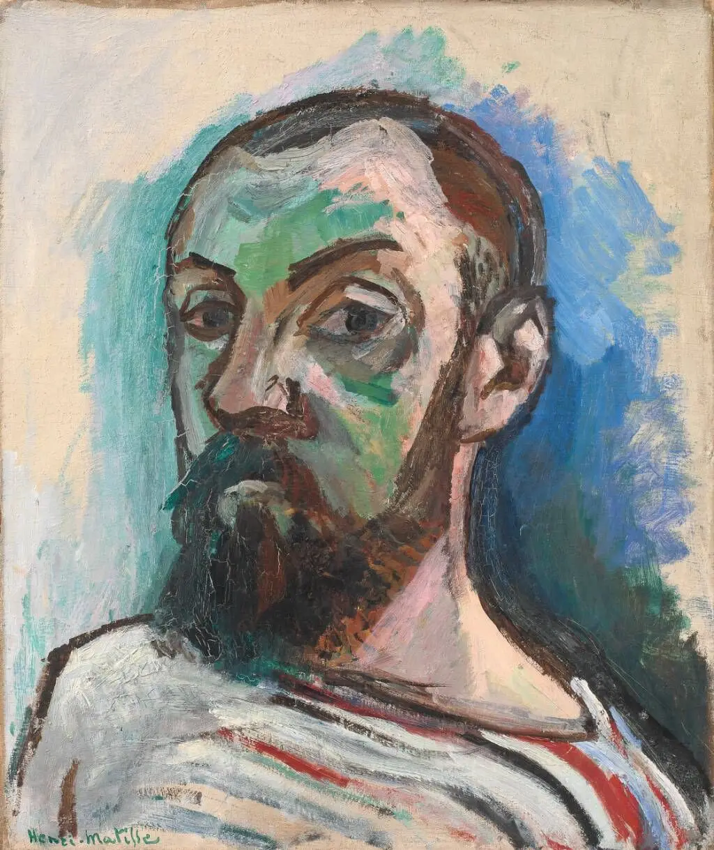 Selvportræt by Henri Matisse