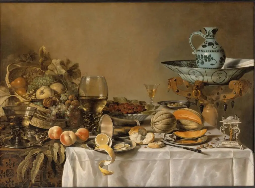 Nature morte by Pieter Claesz