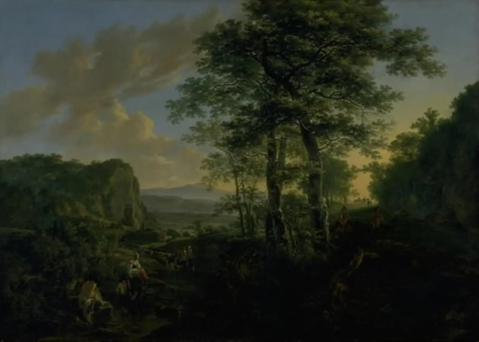 Italiensk landskab by Jan Both